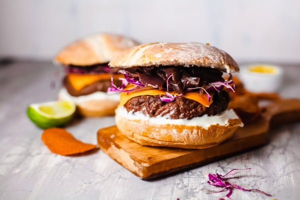 Veggie Burger - The Best Black Bean Hamburger