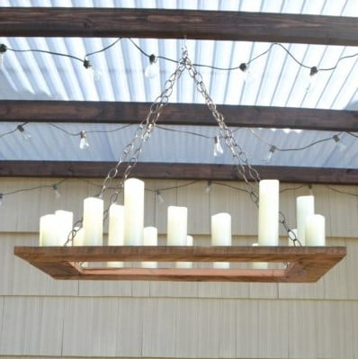 11 Budget Friendly Outdoor Lighting A Copycat Restoration Hardware Project By The Creative Home Featured On @Remodelaholic