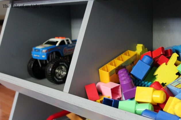 How to Build a Cubby Storage Toy Organizer