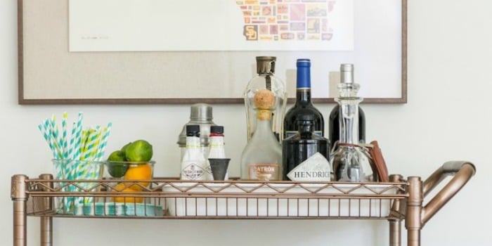 25 DIY Bar Carts and Accessories