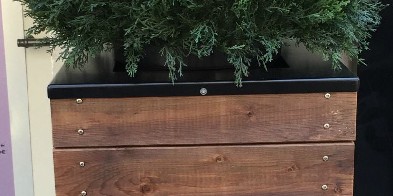 Build a Tall Wooden Planter |