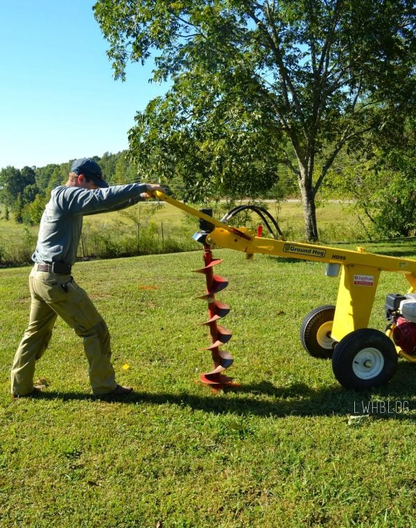 Building a Pergola and Fire Pit by Little White House Blog featured on @Remodelaholic