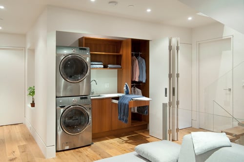 Contemporary Laundry Room