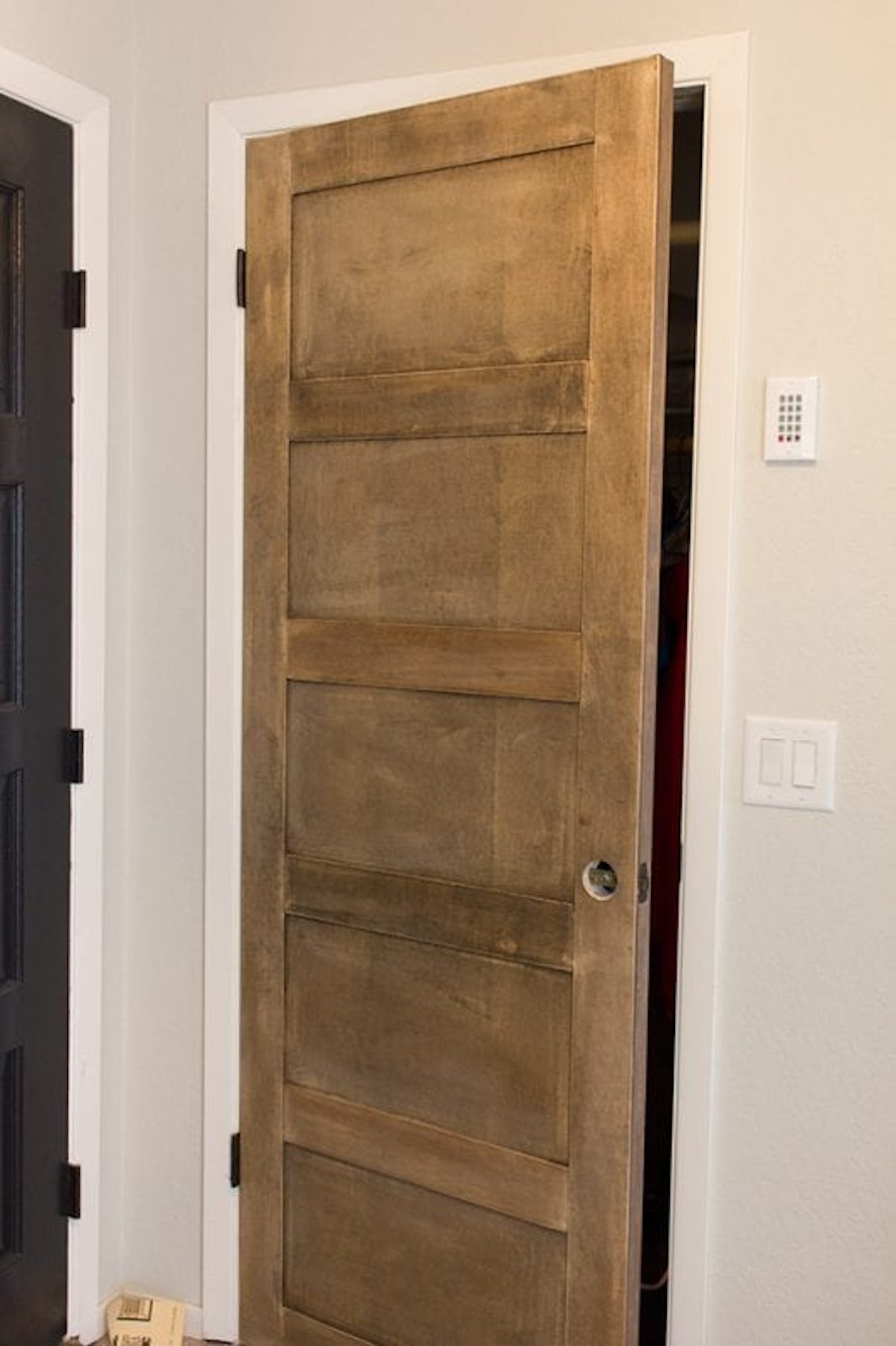 DIY Wooden 5 Panel Door By Jenna Sue Design Co Featured On @Remodelaholic 533x800