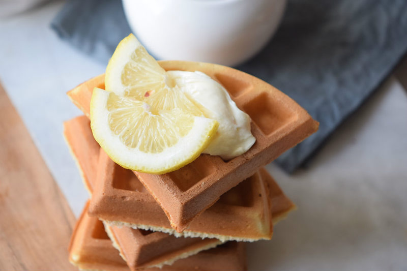 Lemon Waffles