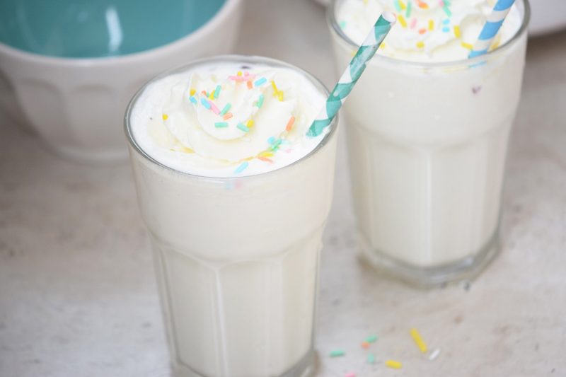 birthday cake milkshake recipe