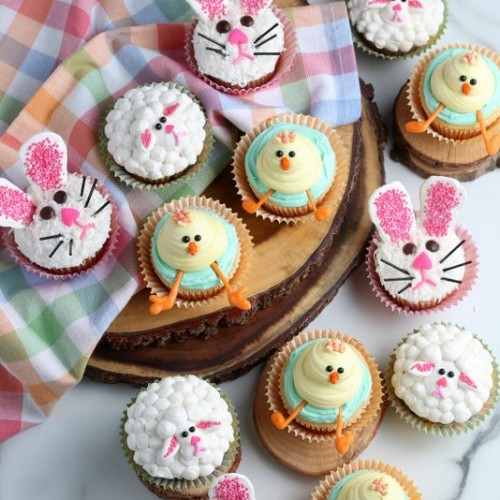 Easy DIY Easter Cupcake Decorations