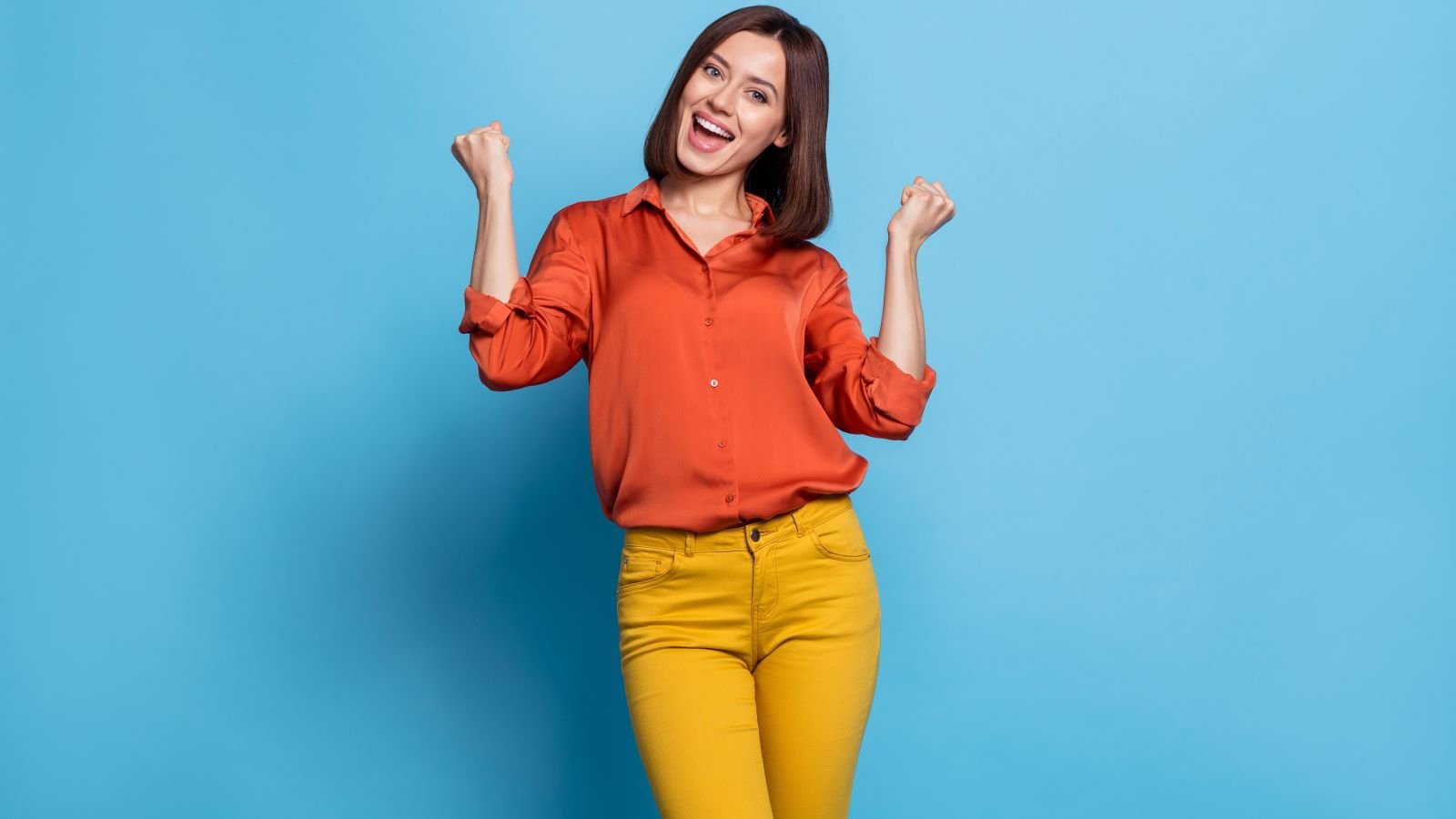 Excited Woman