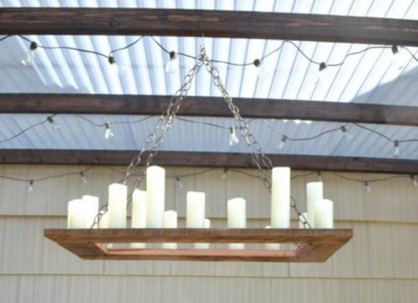 Feat Budget Friendly Outdoor Lighting A Copycat Restoration Hardware Project By The Creative Home Featured On @Remodelaholic