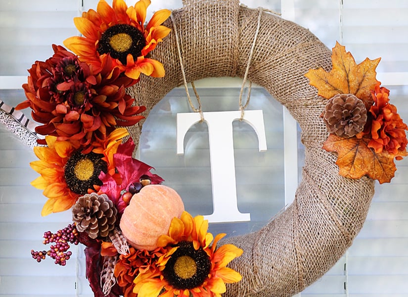 15 DIY Fall Wreath Ideas