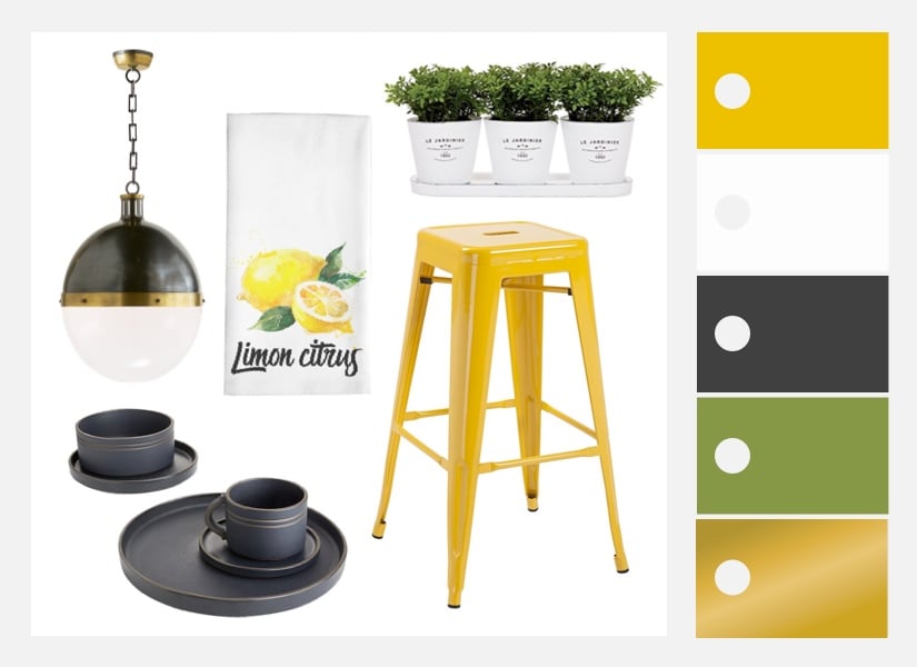 Featured Image Tips for Decorating a Sunny Yellow Kitchen #remodelaholic