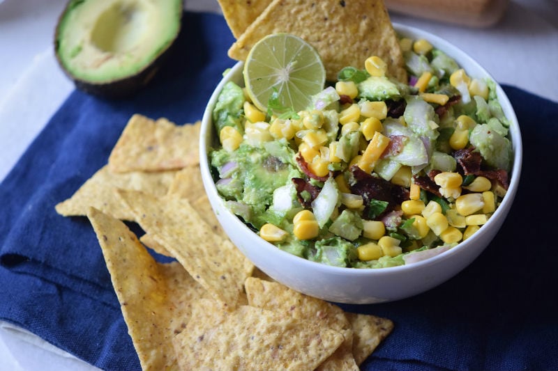 Bacon Corn Guacamole