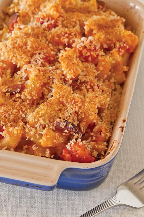 Smoky Hot Bacon Macaroni and Cheese