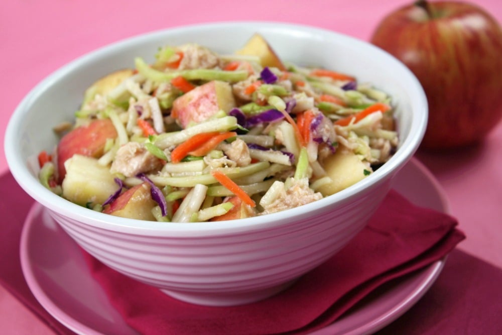 Tuna and Apple Slaw