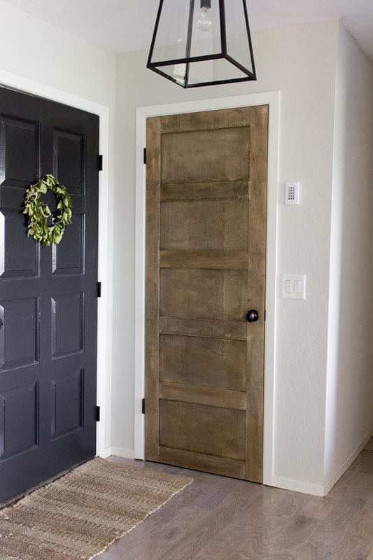 How To Create A Wooden 5 Panel Door By Jenna Sue Design Co Featured On @Remodelaholic 533x800