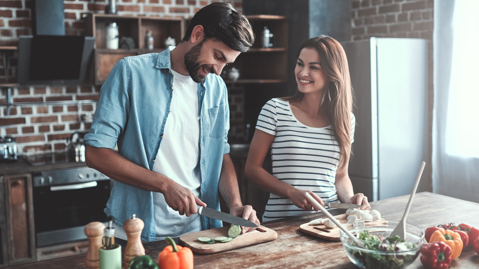 Kitchen Couple