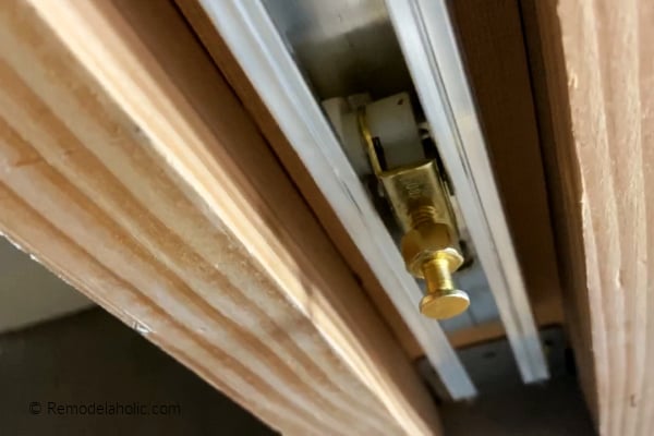 Pocket Door Installation Hardware Rollers On Track, Remodelaholic