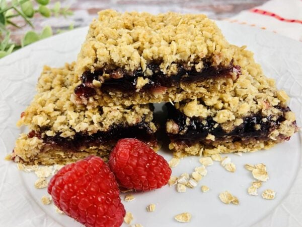 Raspberry Oatmeal Bar 1