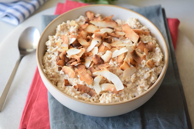 Toasted Coconut Oatmeal