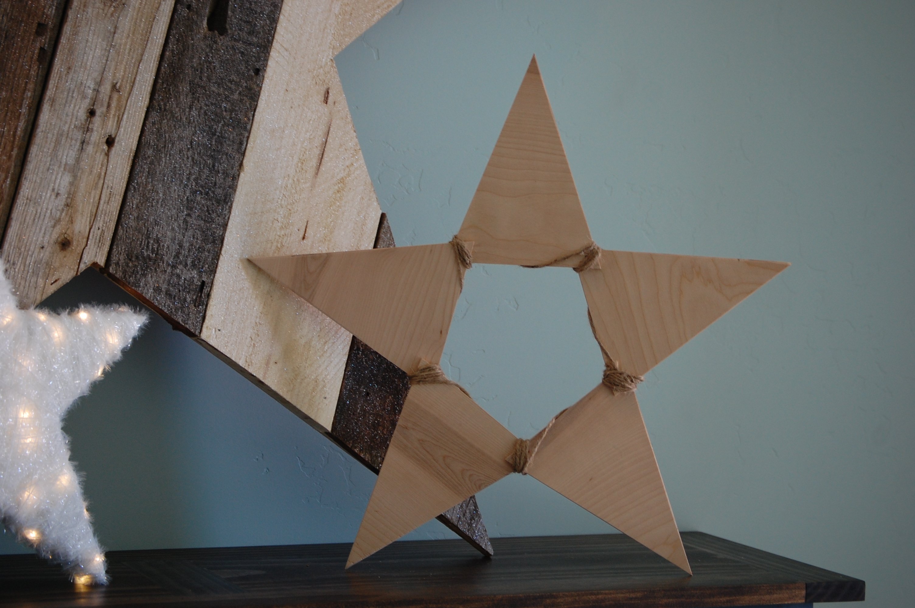 Remodelaholic Plywood Pennant Star