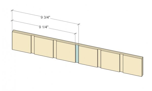 Remodelaholic Removable Utensil Drawer Organizer Step 5b