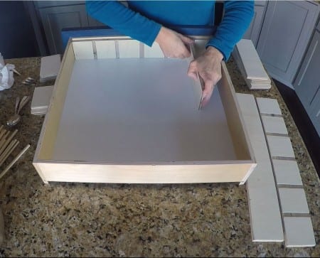 Remodelaholic Removable Utensil Drawer Organizer Step 7