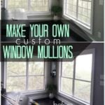 Tutorial Custom Window Mullion Grids The Rozy Home On @Remodelaholic 400x800