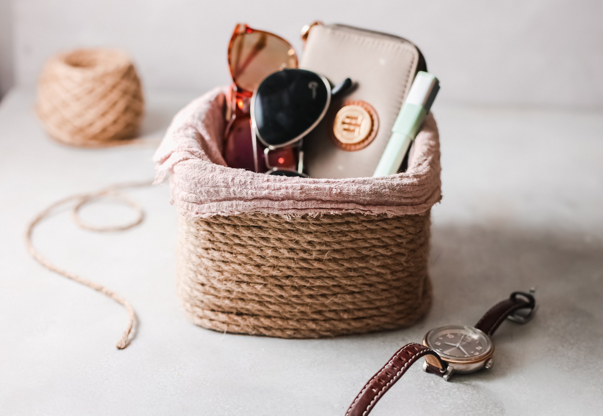 Upcycled Storage Basket 4