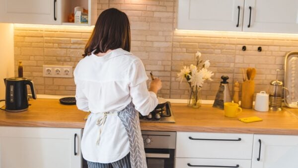 Woman Kitchen Cooking