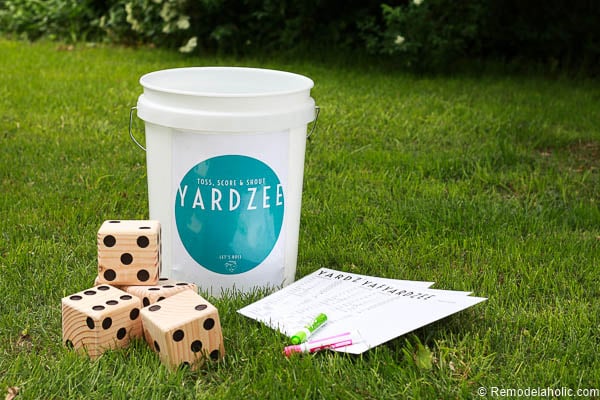 25 DIY Backyard Games