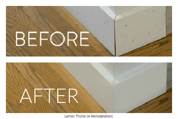 Caulking Tips To Finish Your Project, Lemon Thistle On Remodelaholic