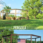 Diy Pergola For Swings Around Fire Pit, LWHBlog On Remodelaholic