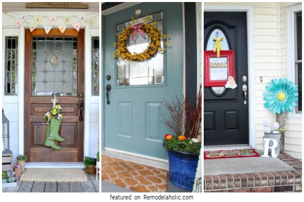 Front Porch Decorating Ideas Featured On Remodelaholic