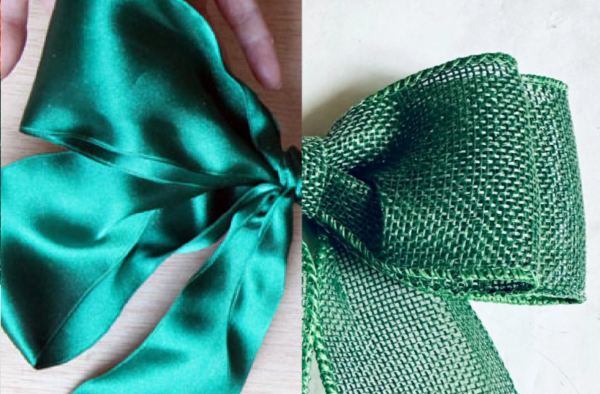 How To Tie A Bow From Ribbon Fancy Simple Stacked For Wreaths Decor Gifts, Remodelaholic 2