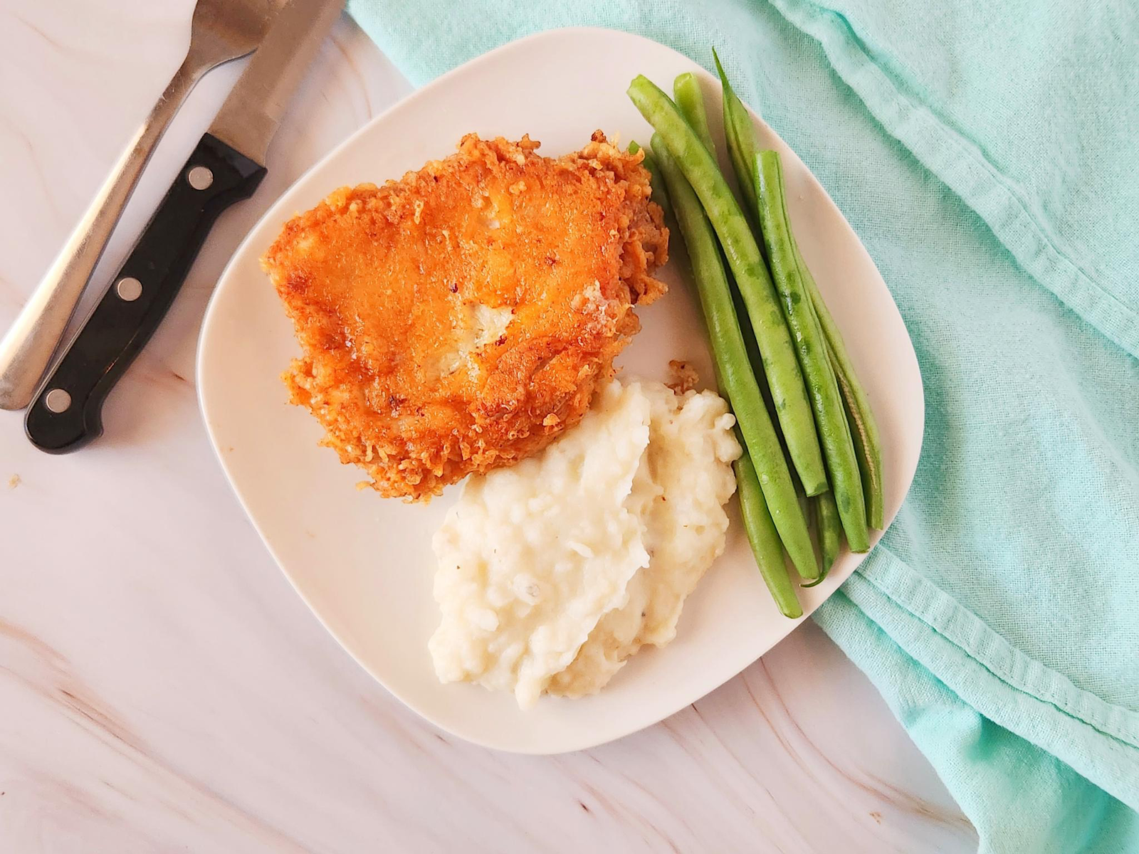 Parmesan Crusted Pork Chops 1